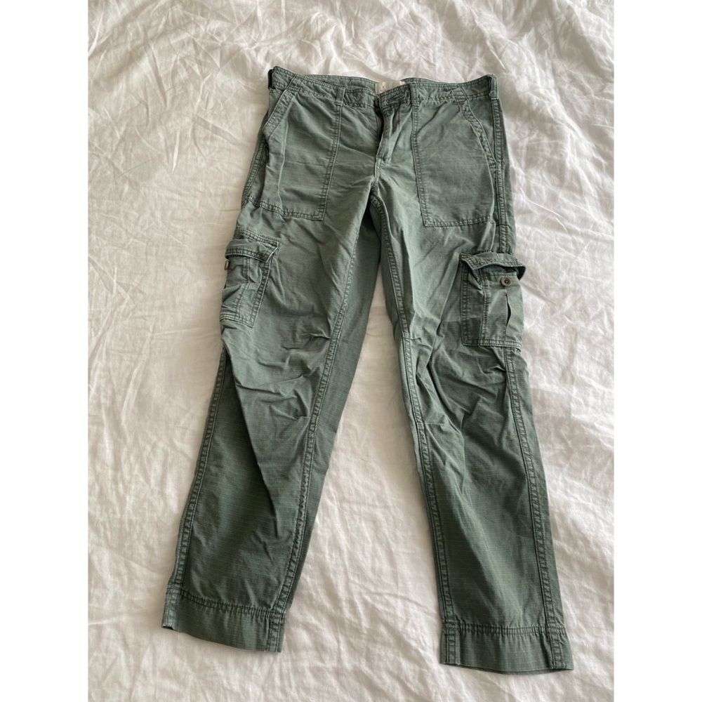 Anthropologie khaki utility pants